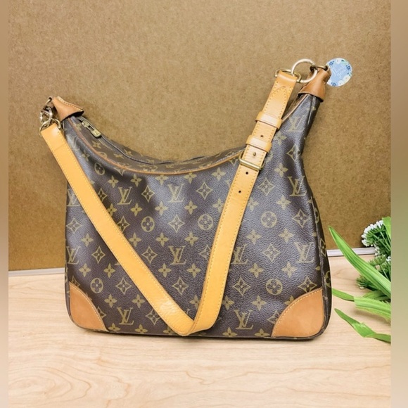 ✅AUTHENTIC LARGE BAG BOULOGNE 35 LOUIS VUITTON - Picture 1 of 11